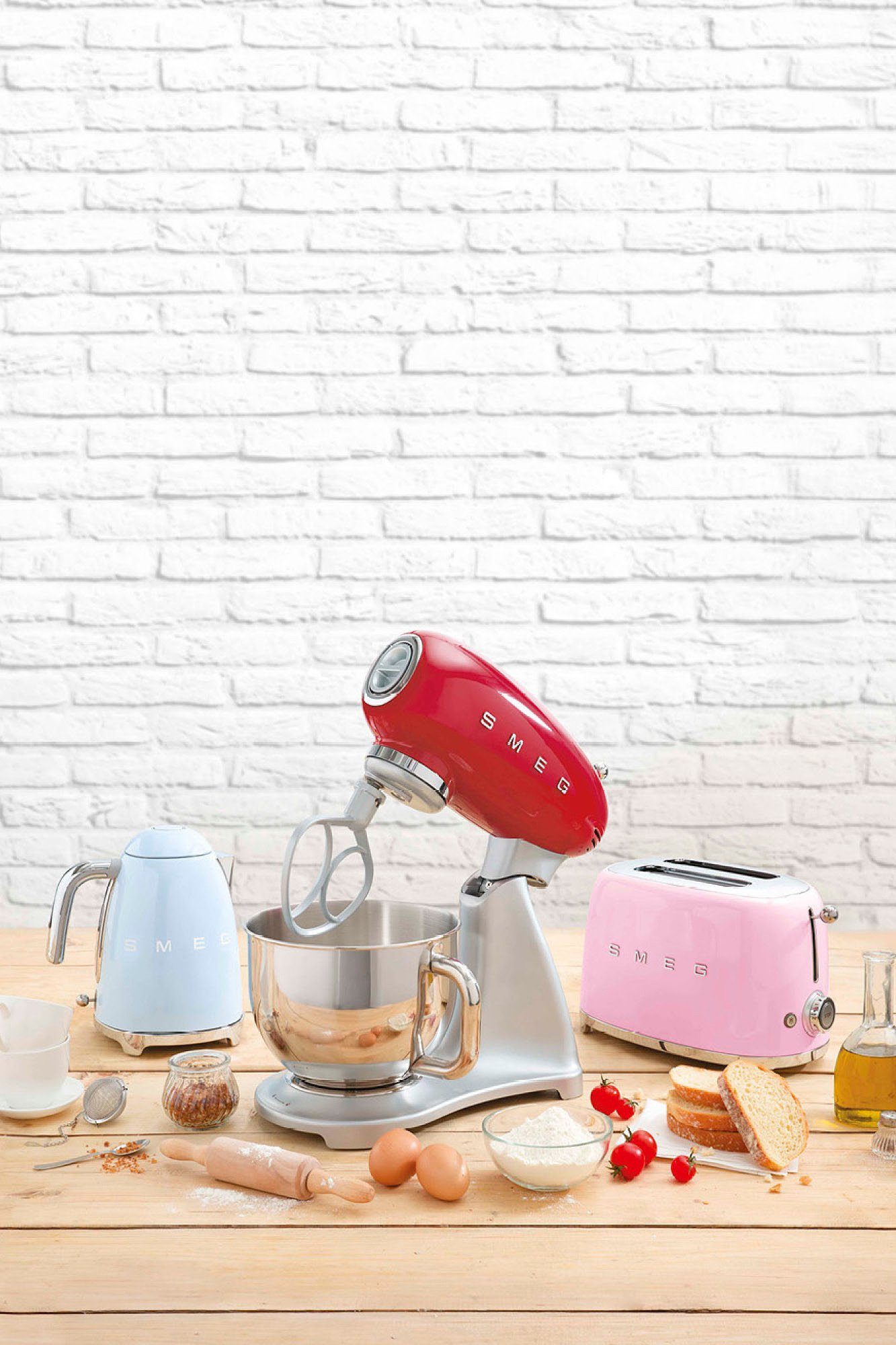 Smeg Küchenmaschine SMF02RDEU Rot