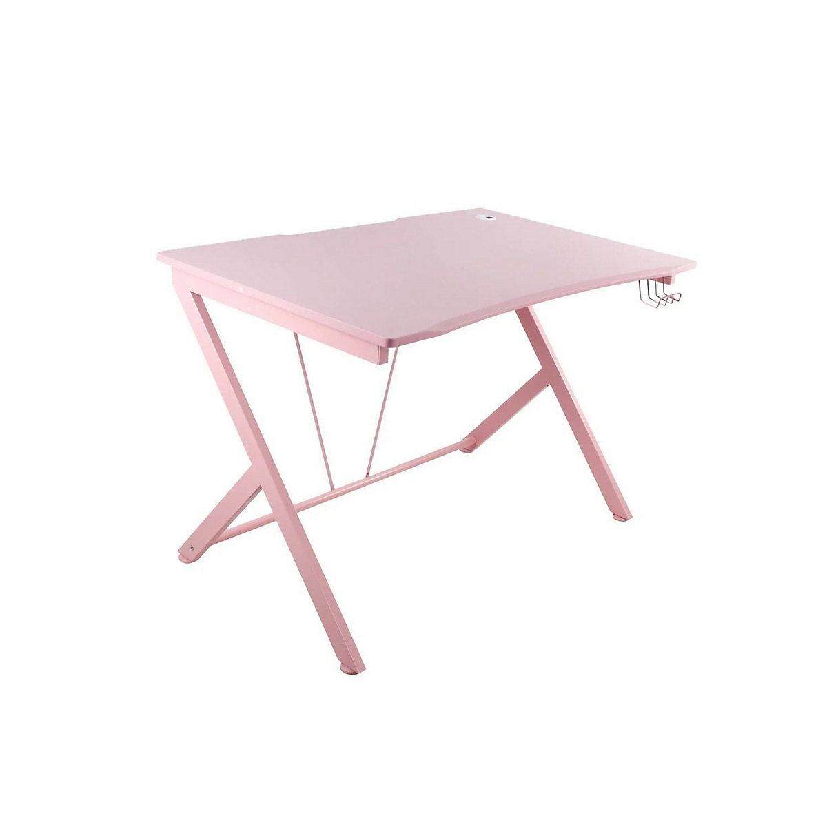 Gaming table Spieltisch Metallbeine Headsethalter Becherhalter