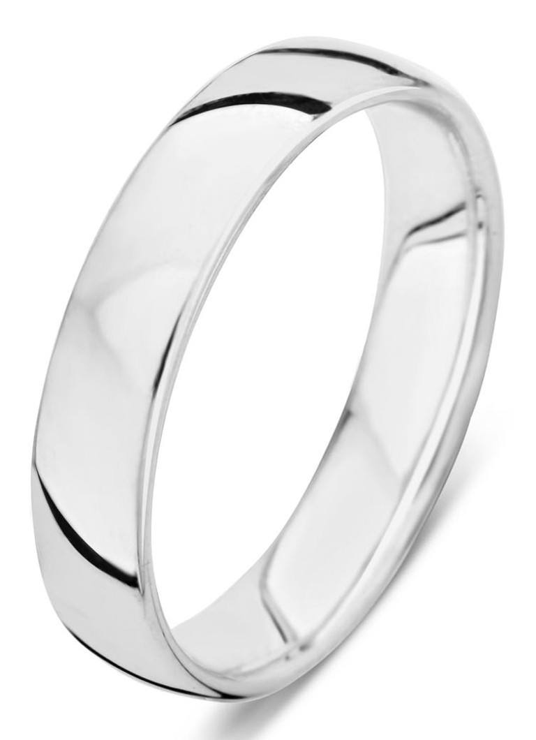 Diamond Point Witgouden Wedding Ring