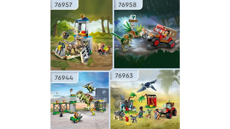 LEGO Jurassic World 76963 Rettungszentrum für Baby-Dinos
