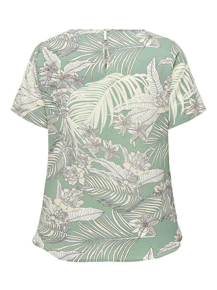 ONLY Carmakoma Bluse in Hellgrün günstig kaufen
