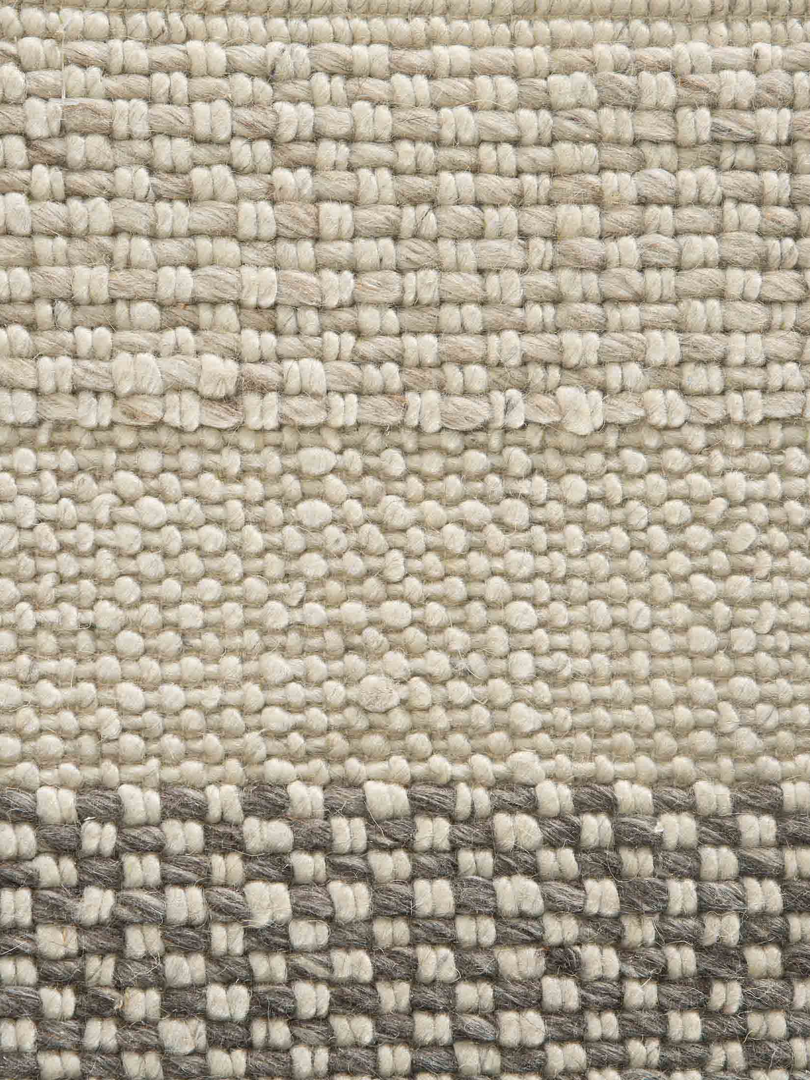 Finnbo Flachgewebe-Teppich, Ivory