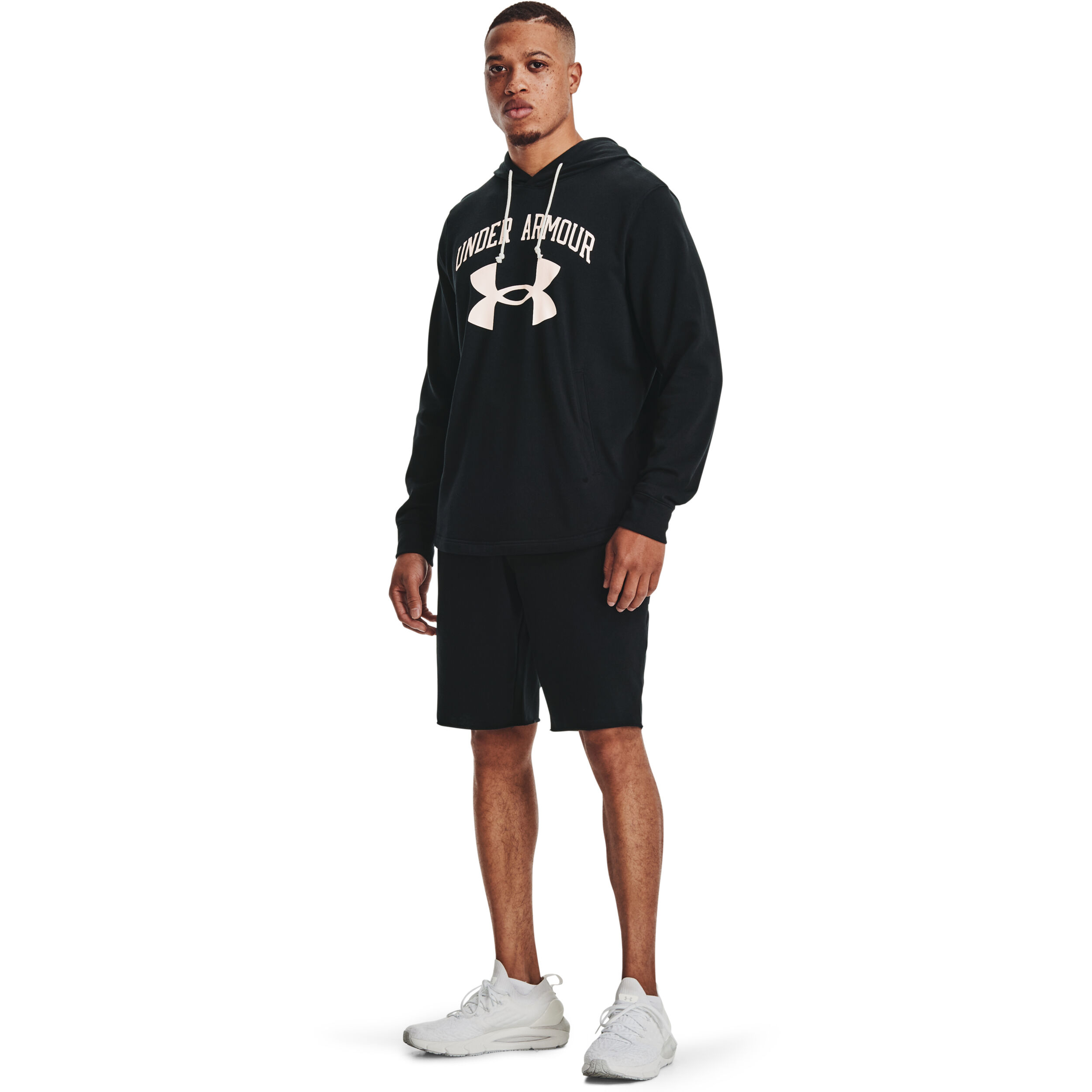 Rival Terry Shorts Herren - Schwarz, Weiß
