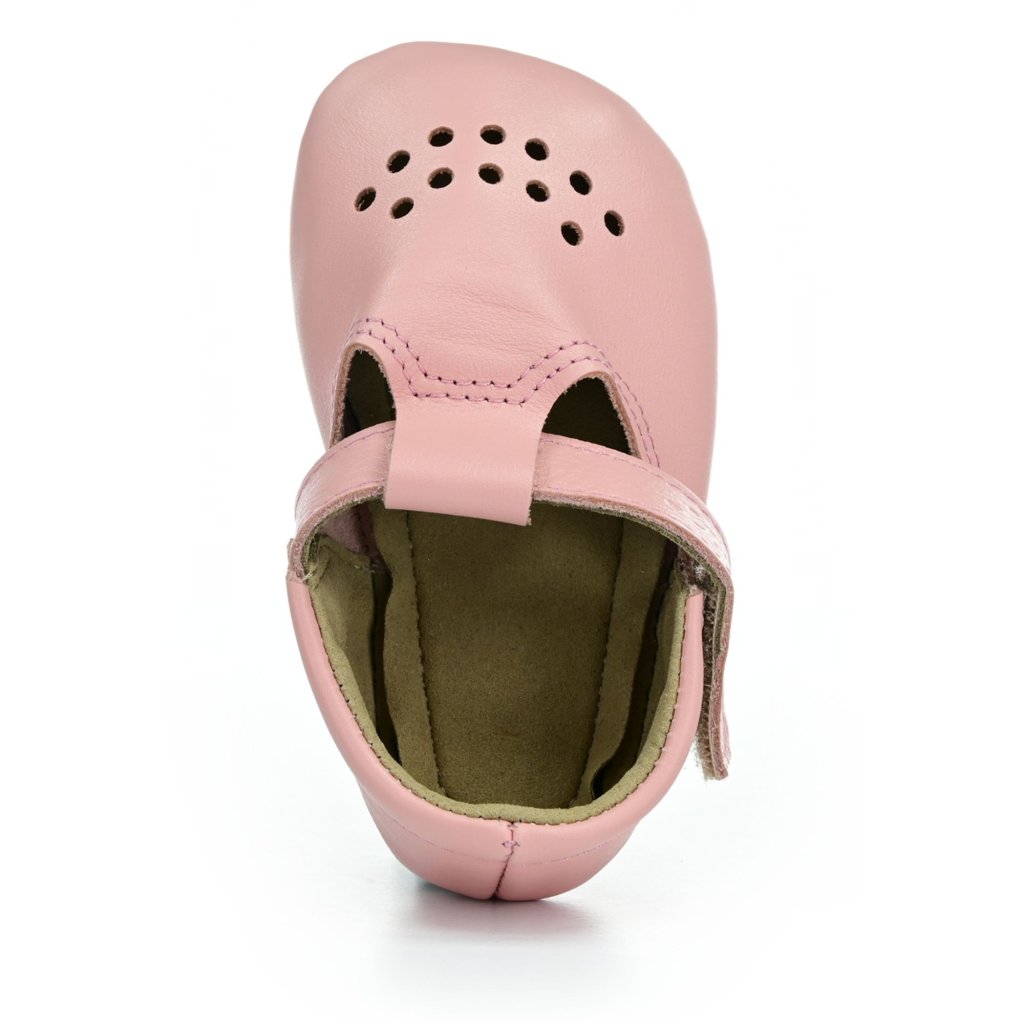 OmaKing Slippers Mutsu Pink Barfußkrabbelschuhe