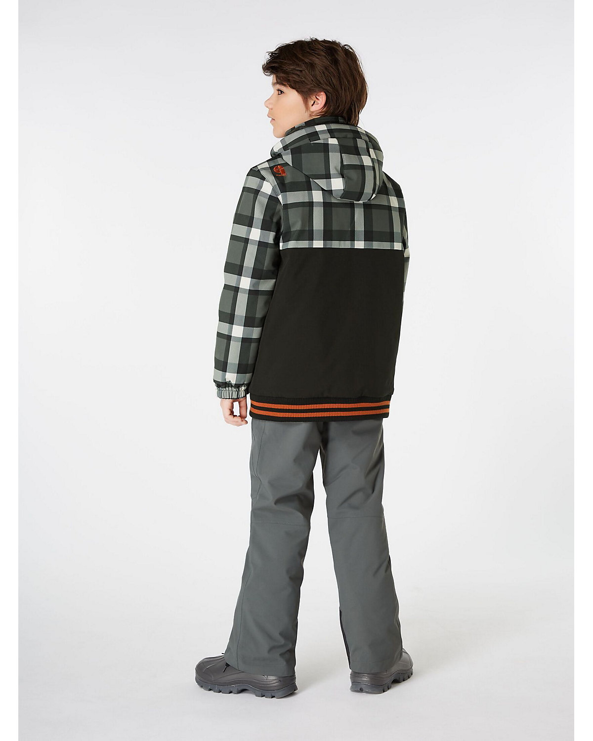 PRTFLORIAN JR  - 10K Wasserdicht und atmungsaktiv PFC-Frei   Winterjacke Skijacken für Jungen