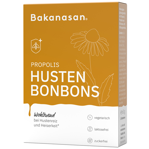 BAKANASAN Propolis Hustenbonbons  24 St  Bonbons