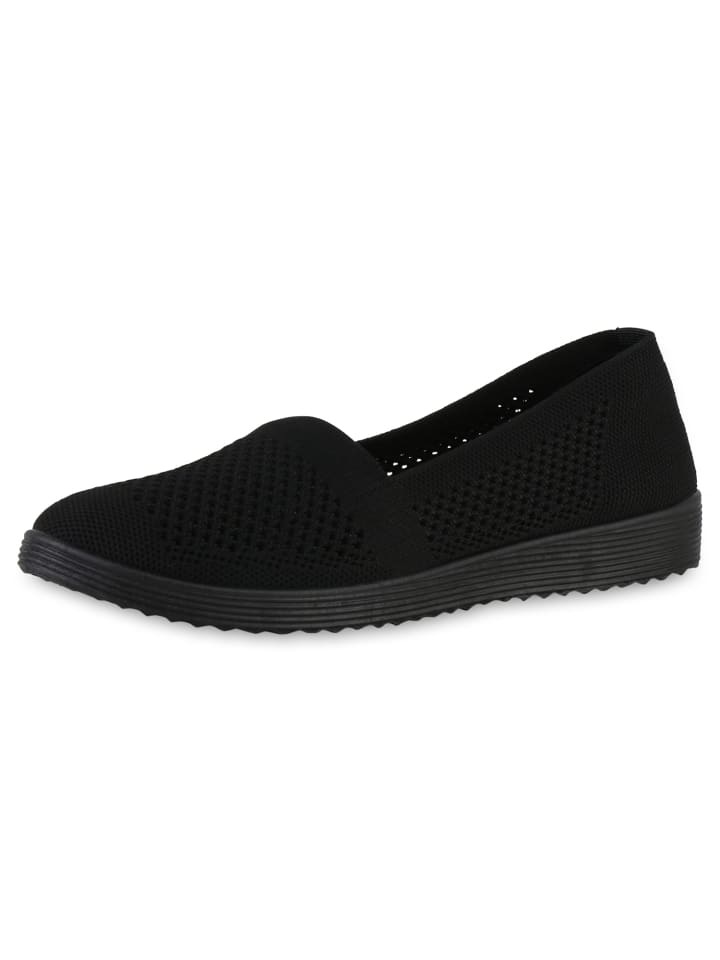 VAN HILL Slip Ons Mia in Schwarz günstig kaufen
