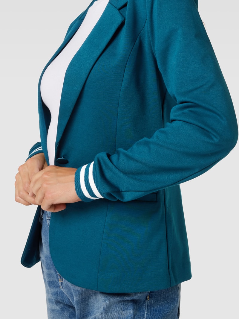Blazer mit Leistentaschen Modell 'KINNIE' in petrol