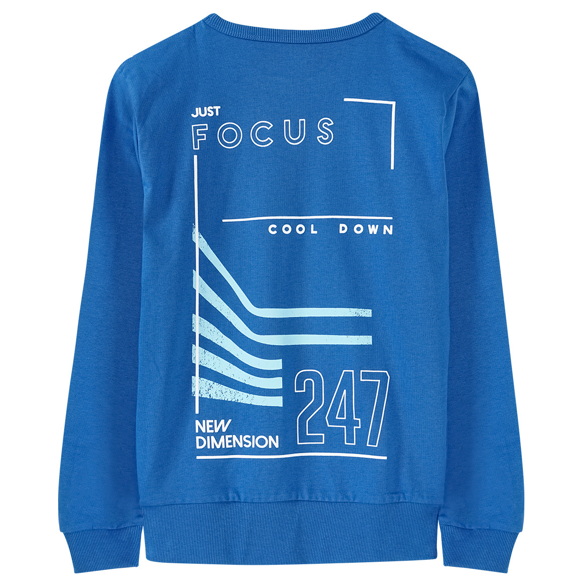 Jungen Langarmshirt mit Rücken-Print
