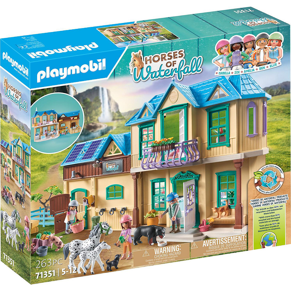 PLAYMOBIL® 71351 Waterfall Ranch