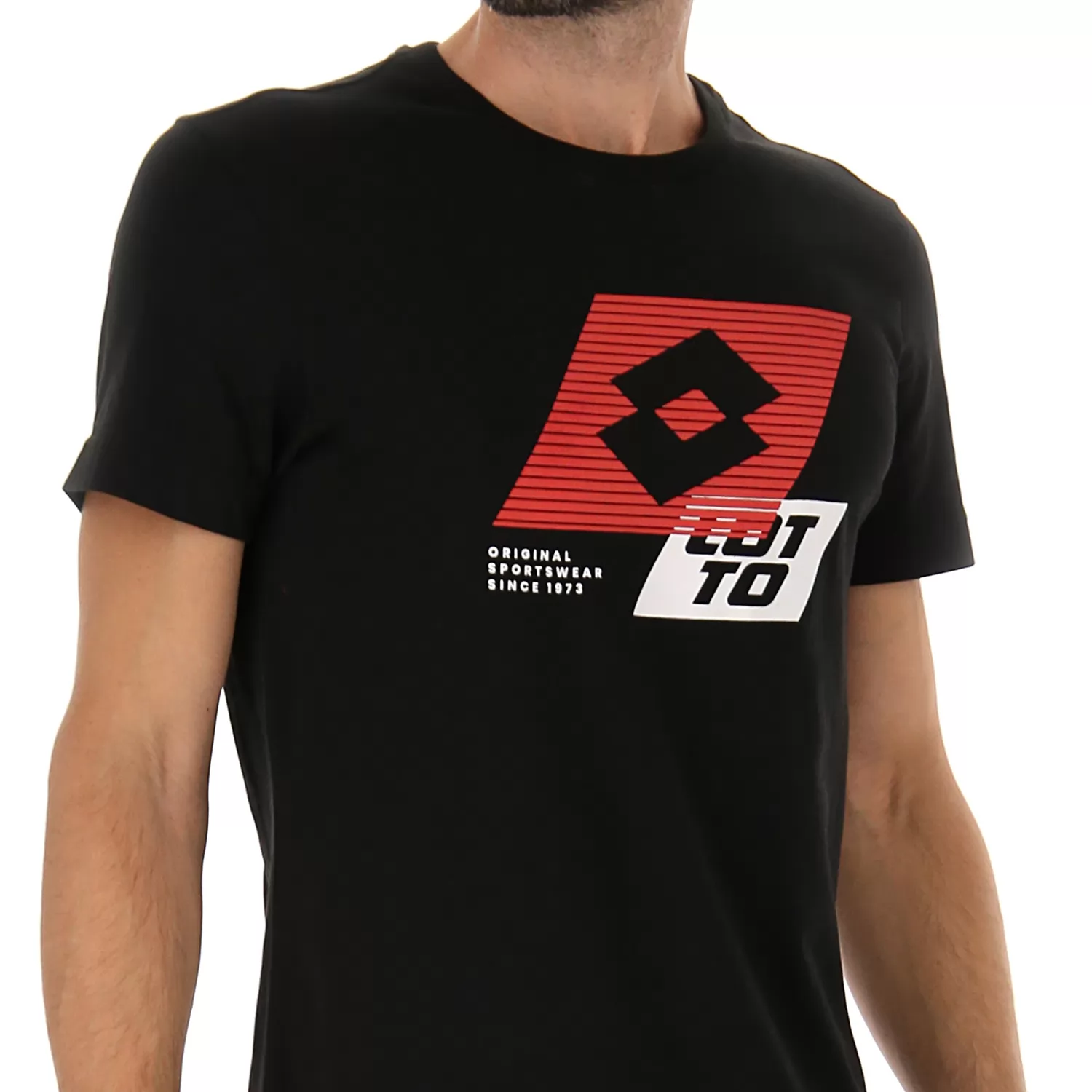 LOGO UNO T-SHIRT HELT SVART