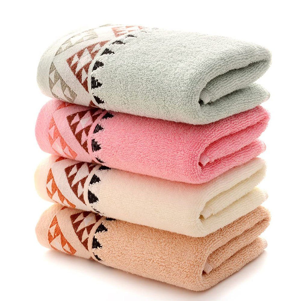 Sarfly Handtuch Set 4 X Handtuch-Set Handtüche Handtücher, (4-tlg), 4 Farben