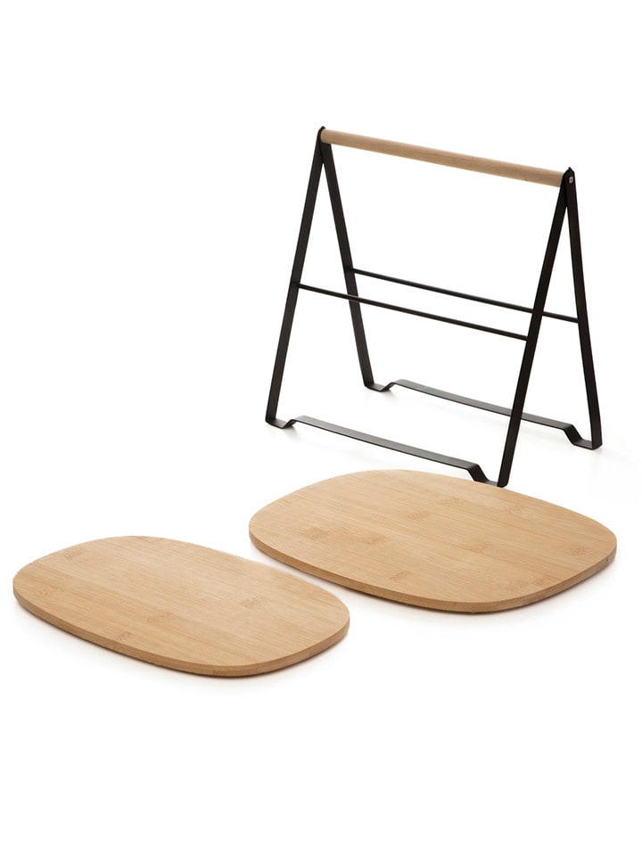 Homla Etagere ''Bambou'' in Beige - (B)28 x (H)27,5 x (T)25 cm günstig kaufen onesize