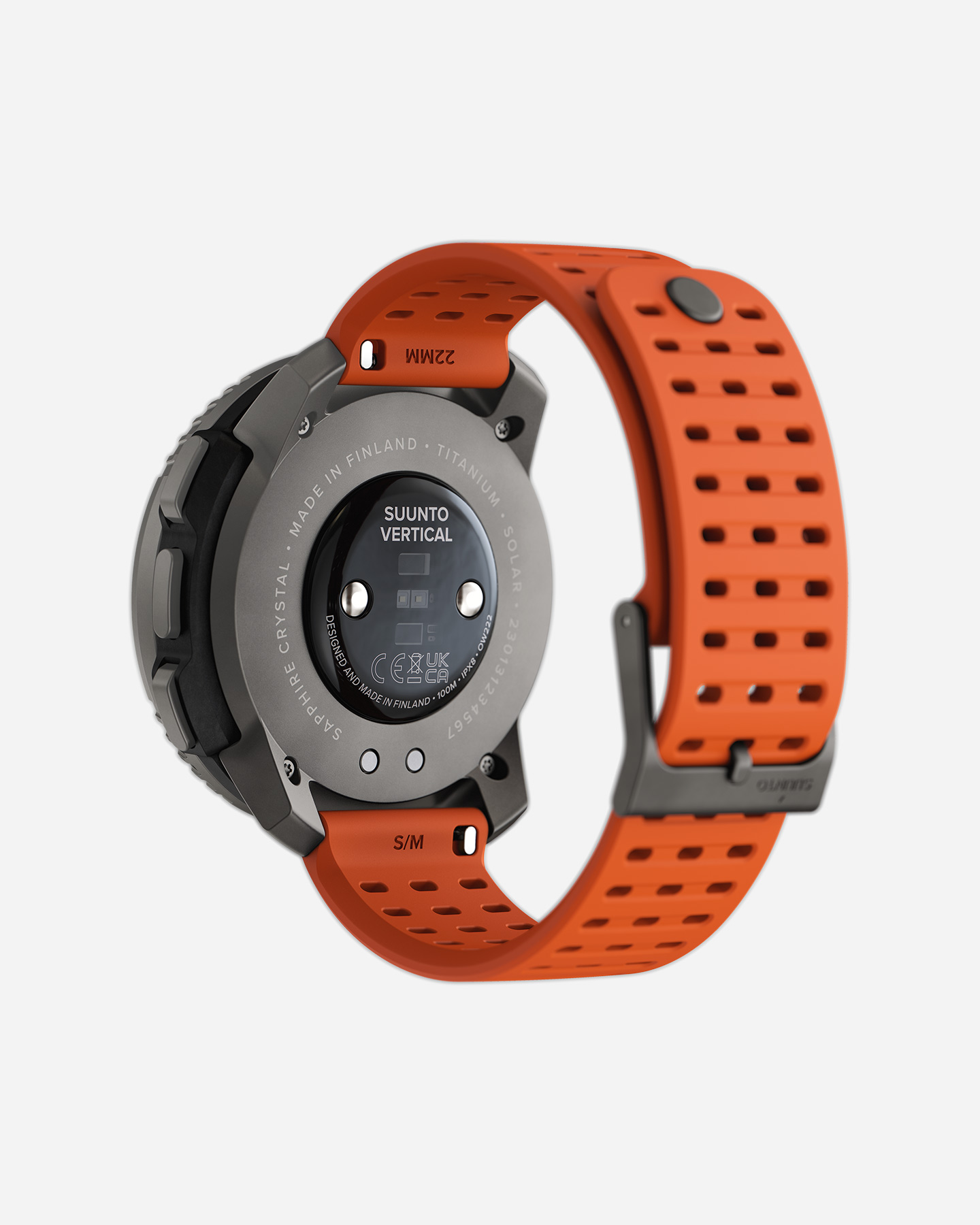 Suunto Vertical Titanium Solar Multifunction Watch SS050861000
