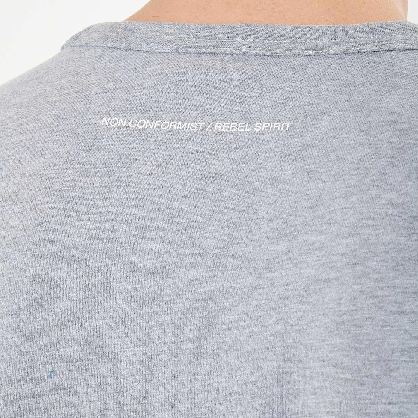 STAN   T-shirt gris Homme en 100% coton