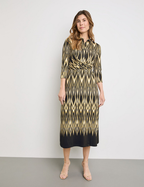 Maxikleid mit Wickeloptik