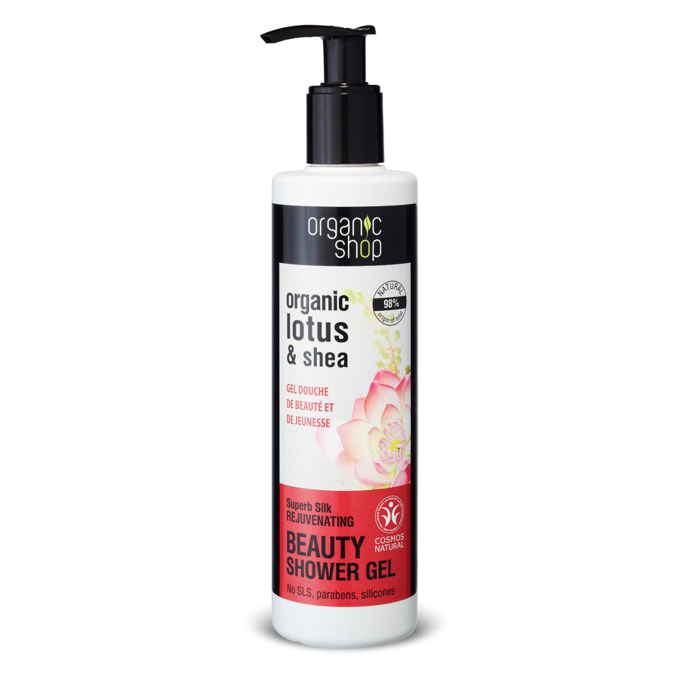organic shop Gel Douche Beauté au Lotus Gel douche