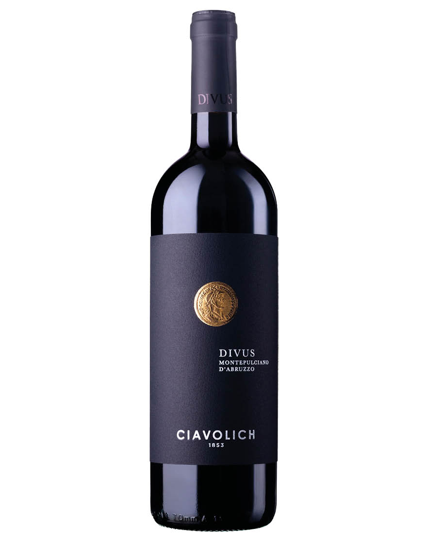 Montepulciano d'Abruzzo DOC Divus 2019 Ciavolich 0,75 ℓ