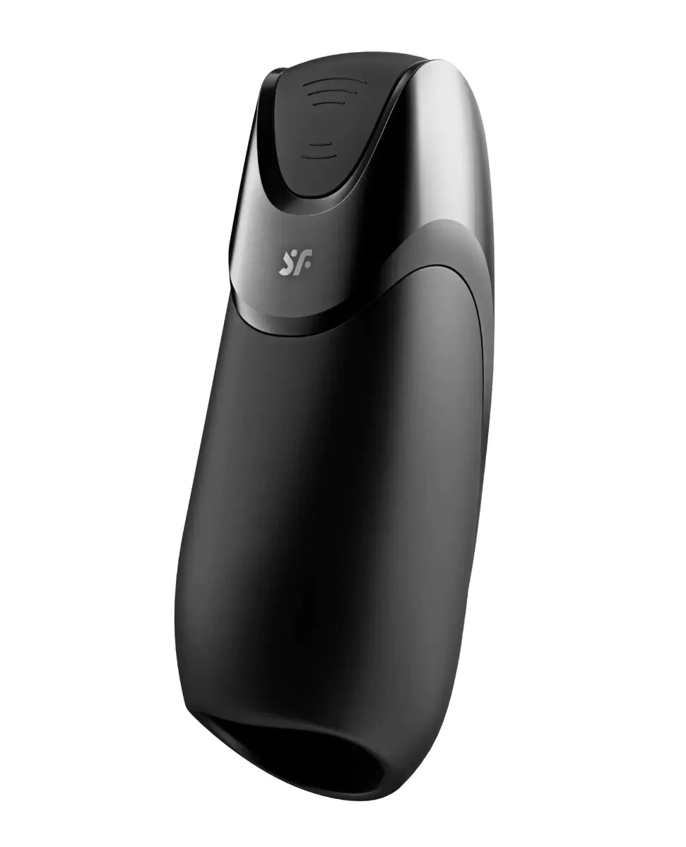 Satisfyer Men Vibration Connect aplikacija+ crni intimni masažer