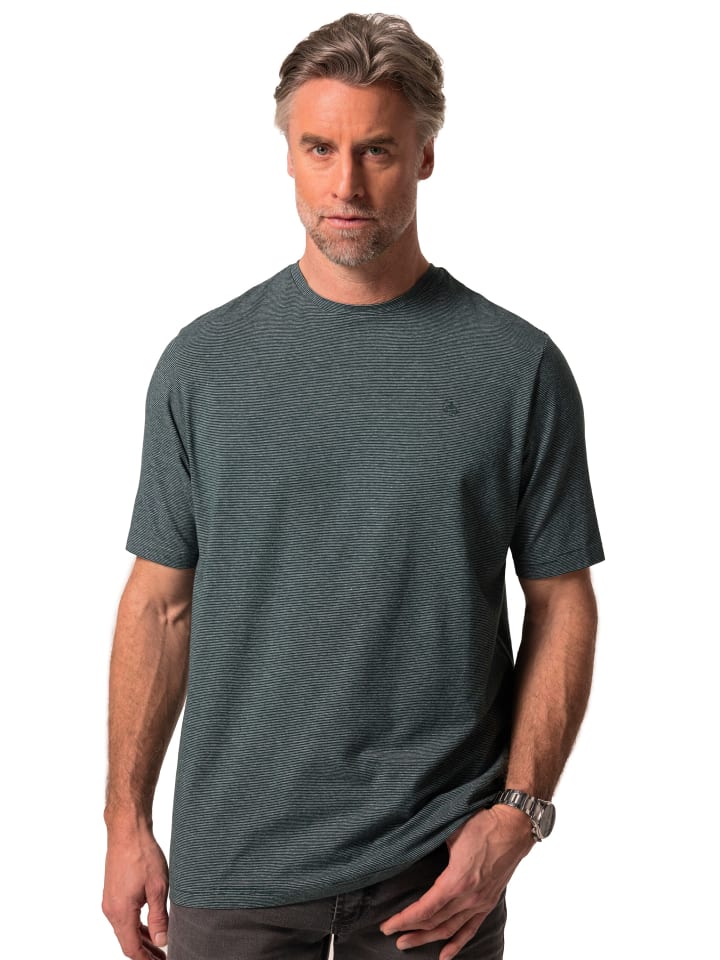 Boston Park Kurzarm T-Shirt in dschungel grün günstig kaufen
