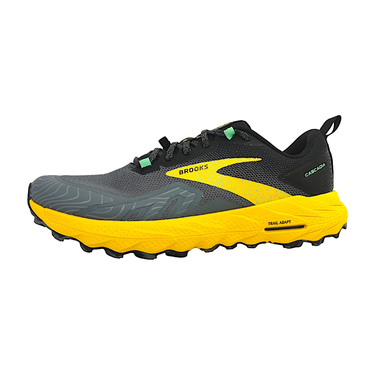 Brooks Cascadia 17 1104031D-333 Grau 333 Lemon/ Black