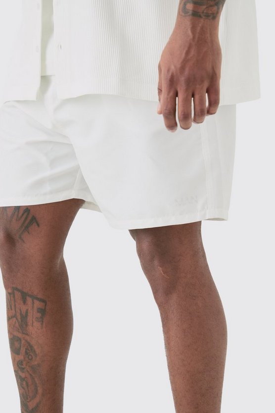 Plus mittellange Original Man Badehose