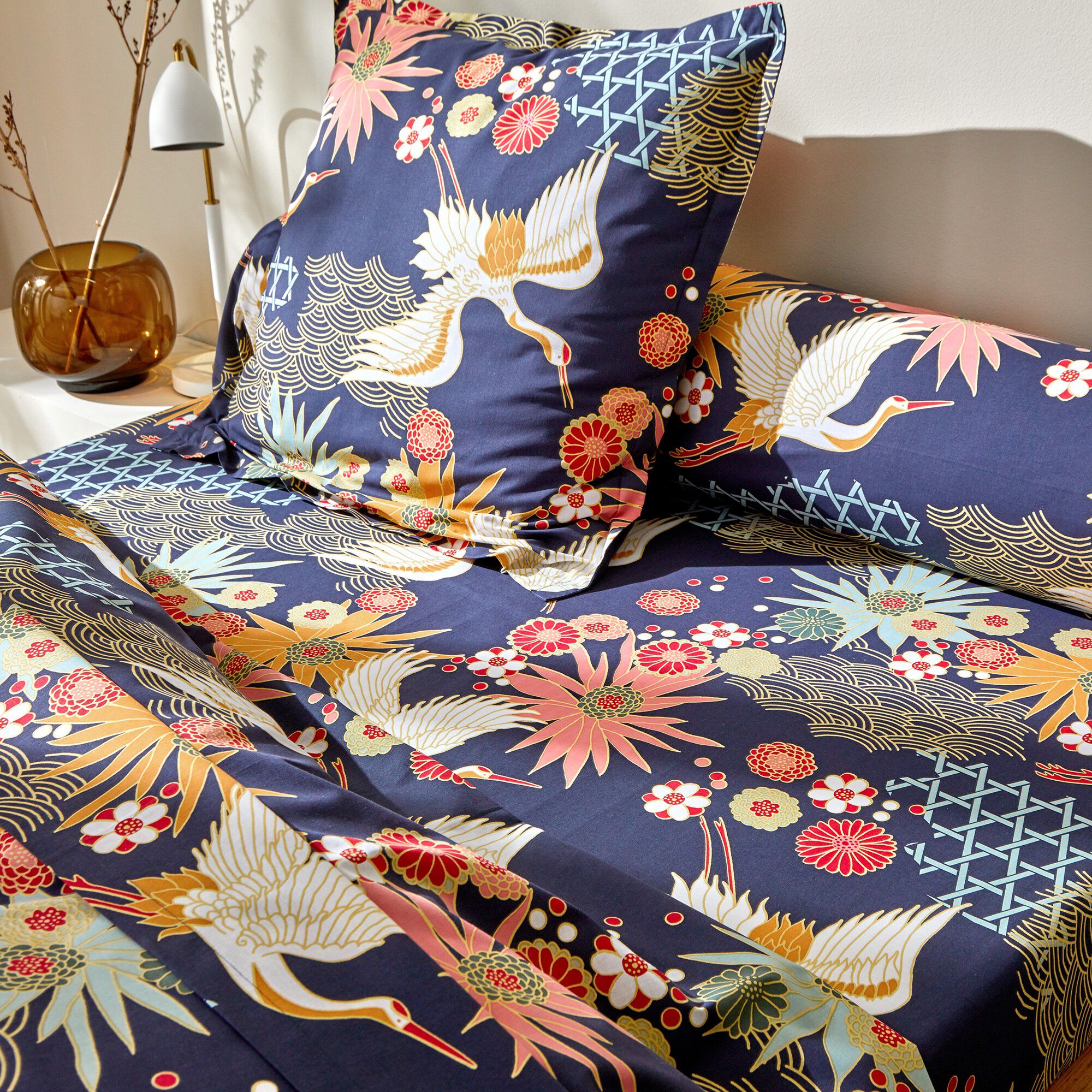 Linge de lit Asia en coton