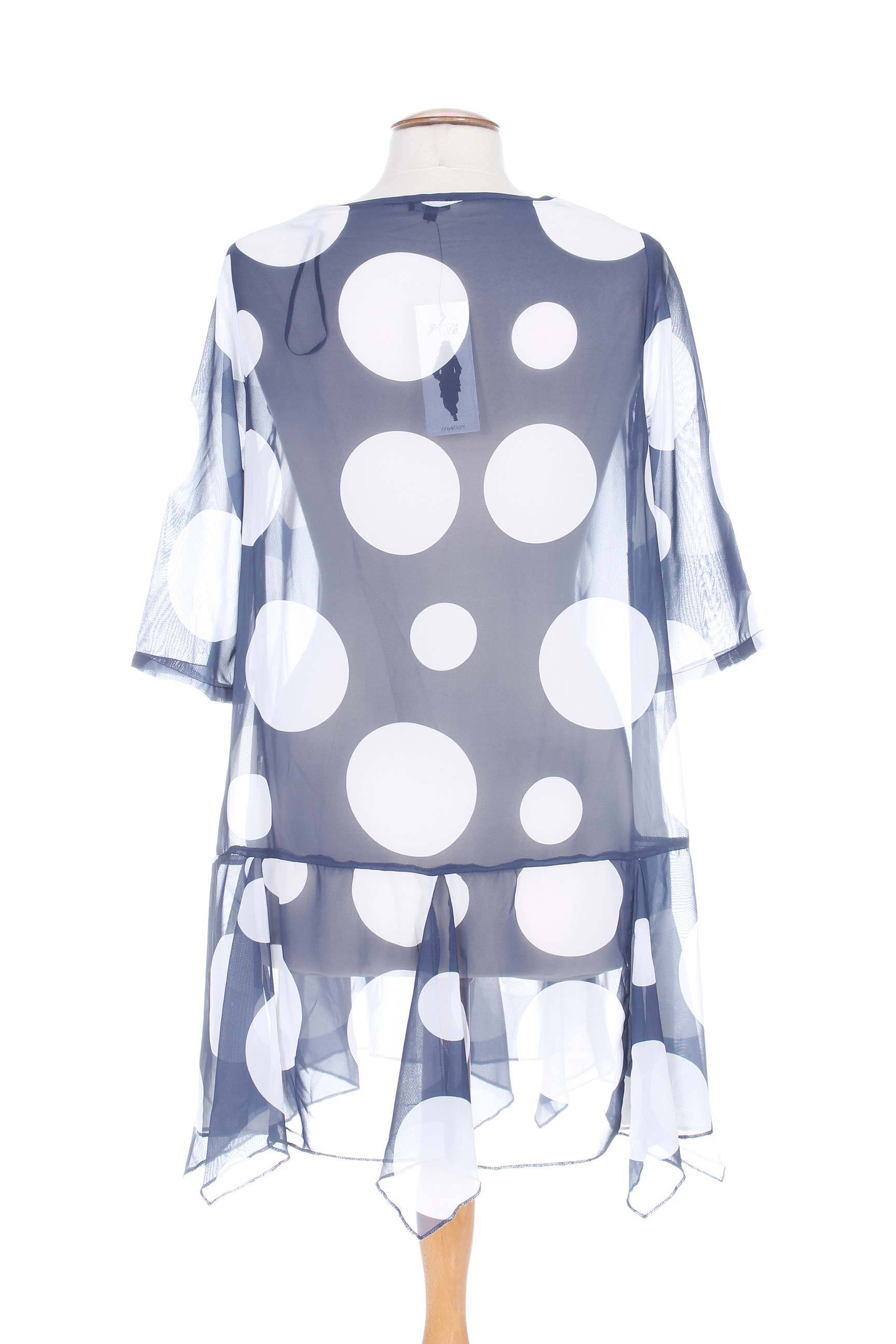 G Oze Tuniquemanchecourte Femme couleur bleu