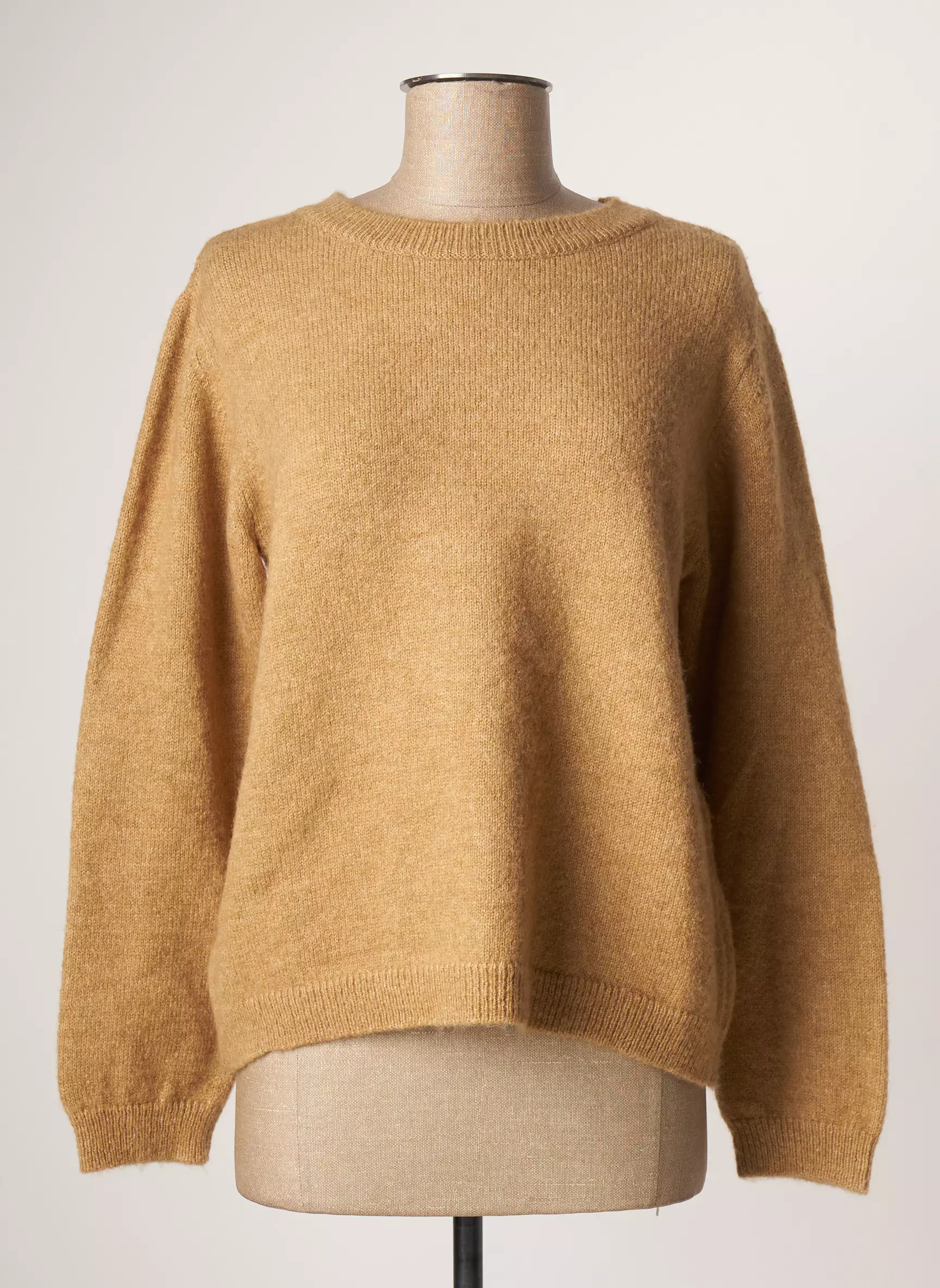 Meri Esca Pulls Femme couleur beige