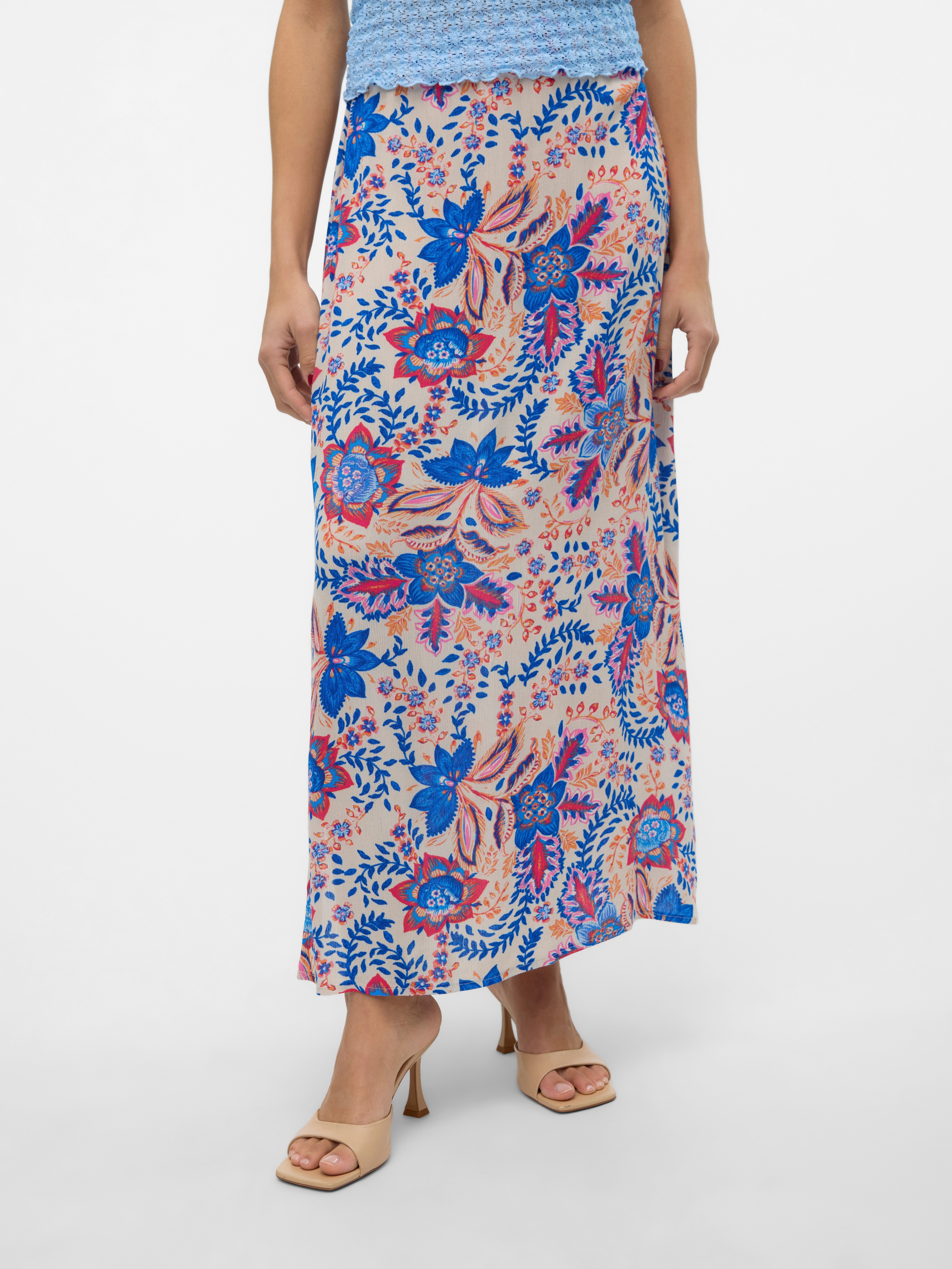 VMMENNY Mittlere Taille Langer Rock