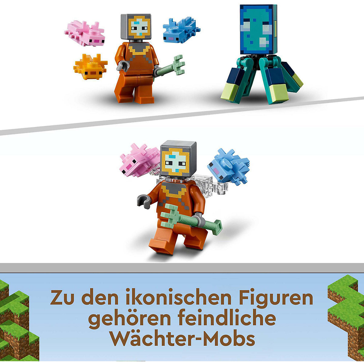 LEGO® Minecraft 21180 Das Wächterduell