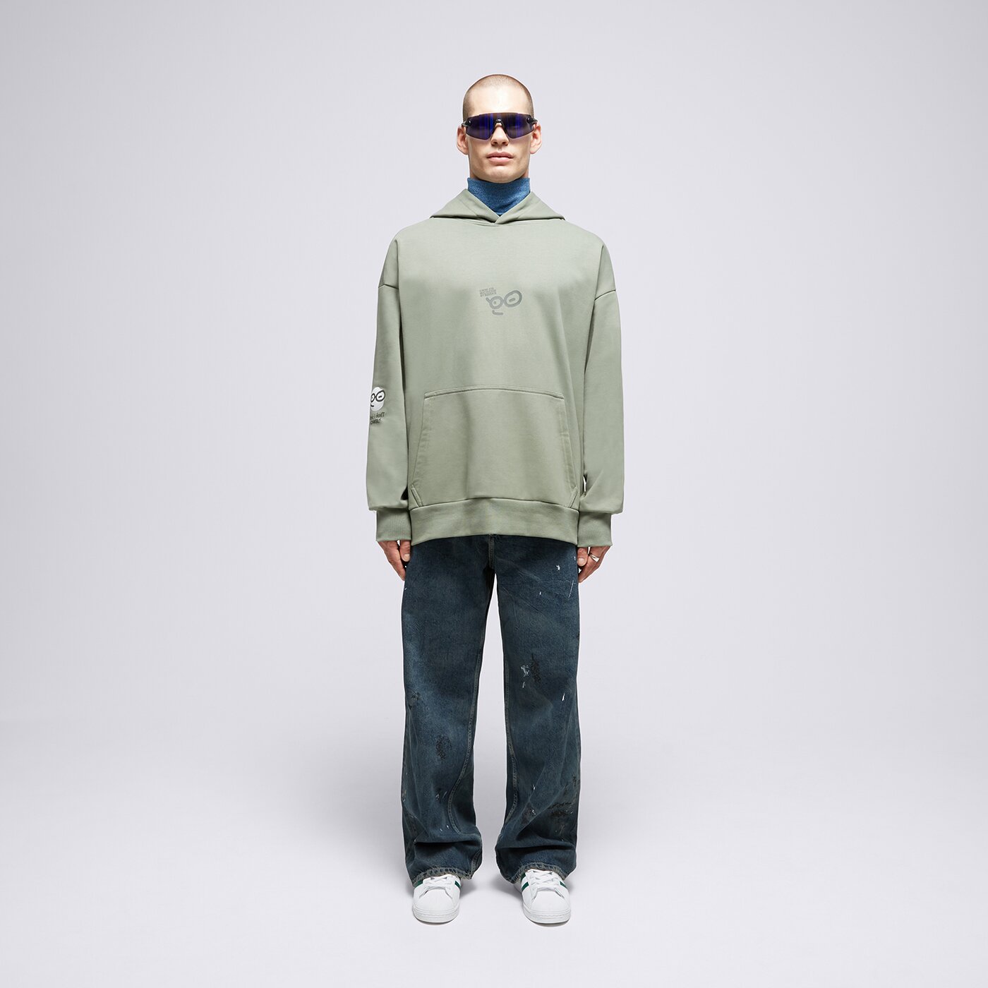 S.NOW JOB SIZEER HOODIE “POV” OLIVE Grün