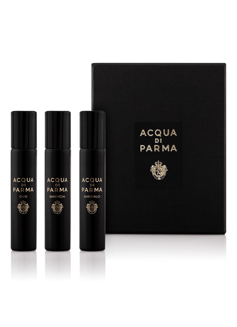 Acqua di Parma Mini Discovery Set Signature Black - conjunto de perfumes em tamanho de viagem
