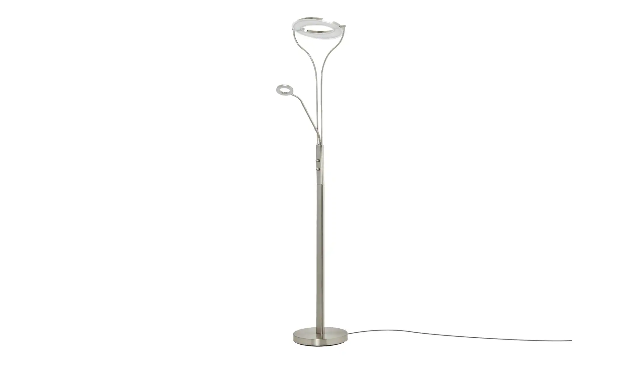 Meisterleuchten LED-Deckenfluter, 2-flammig, Chrom