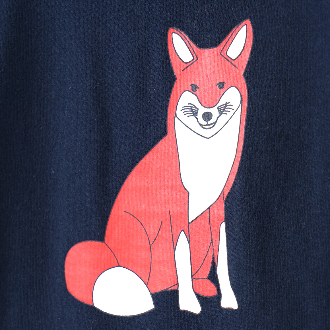 Baby Langarmshirt mit Fuchs-Print
