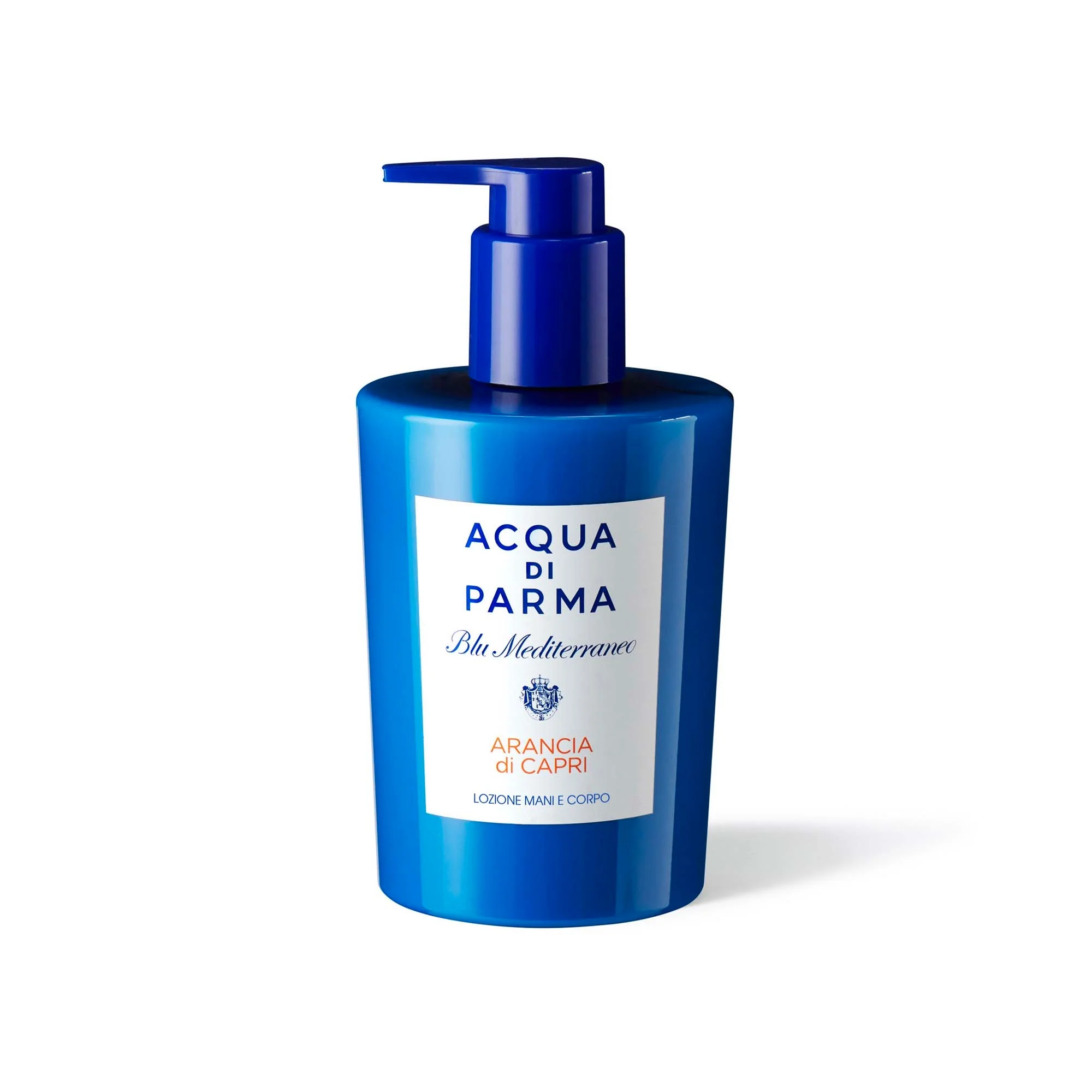 Blu Mediterraneo Λοσιόν χεριών και σώματος με άρωμα πορτοκάλι Capri - Γαλάκτωμα σώματος, Κρέμα χεριών, Θεραπεία χεριών, Ενυδατική θεραπεία σώματος