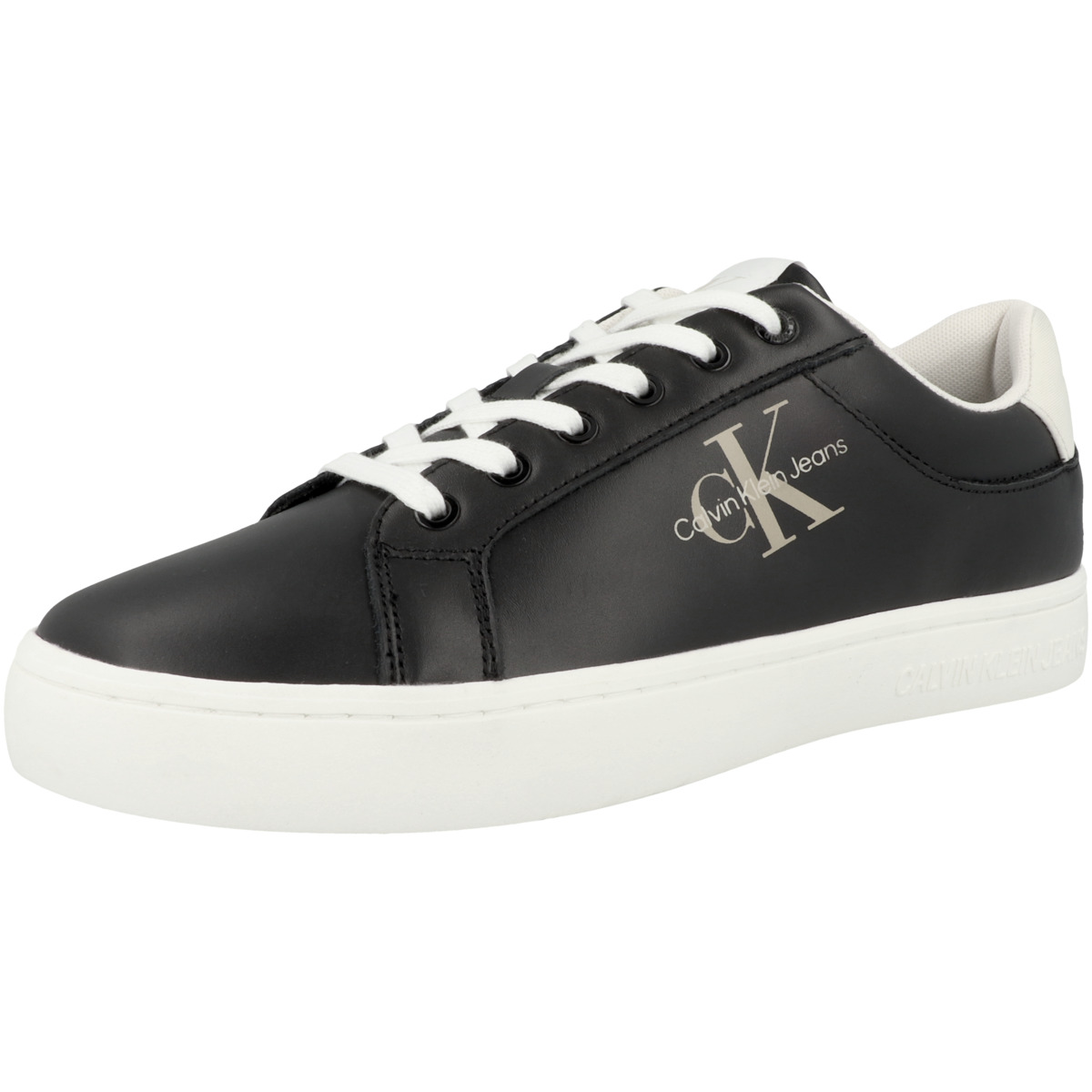 Calvin Klein Jeans Classic Cupsole Fluo Contrast Sneaker low schwarz