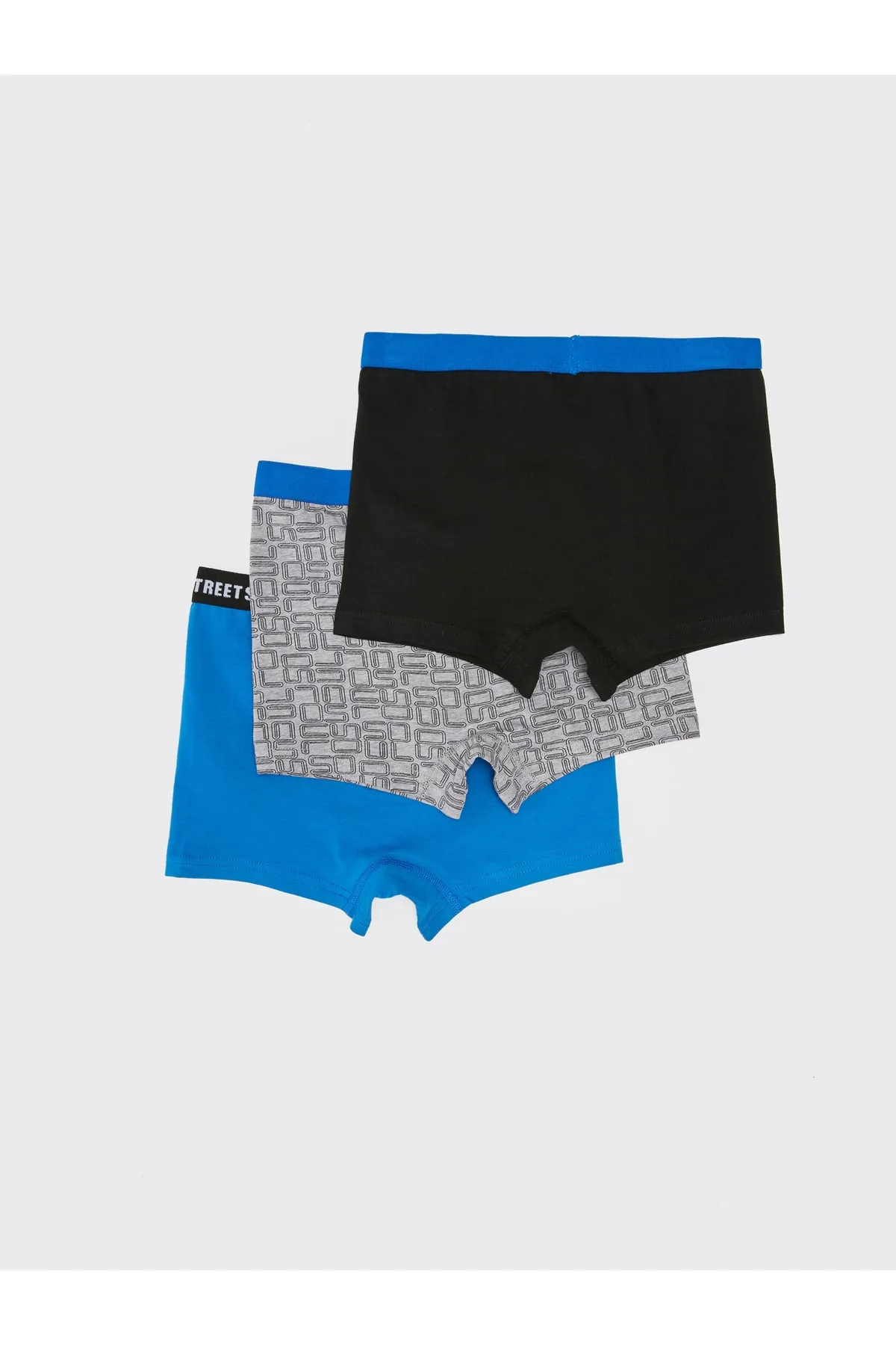 LC Waikiki  Jungen-Boxerset aus bedruckter Baumwolle im 3er-Set