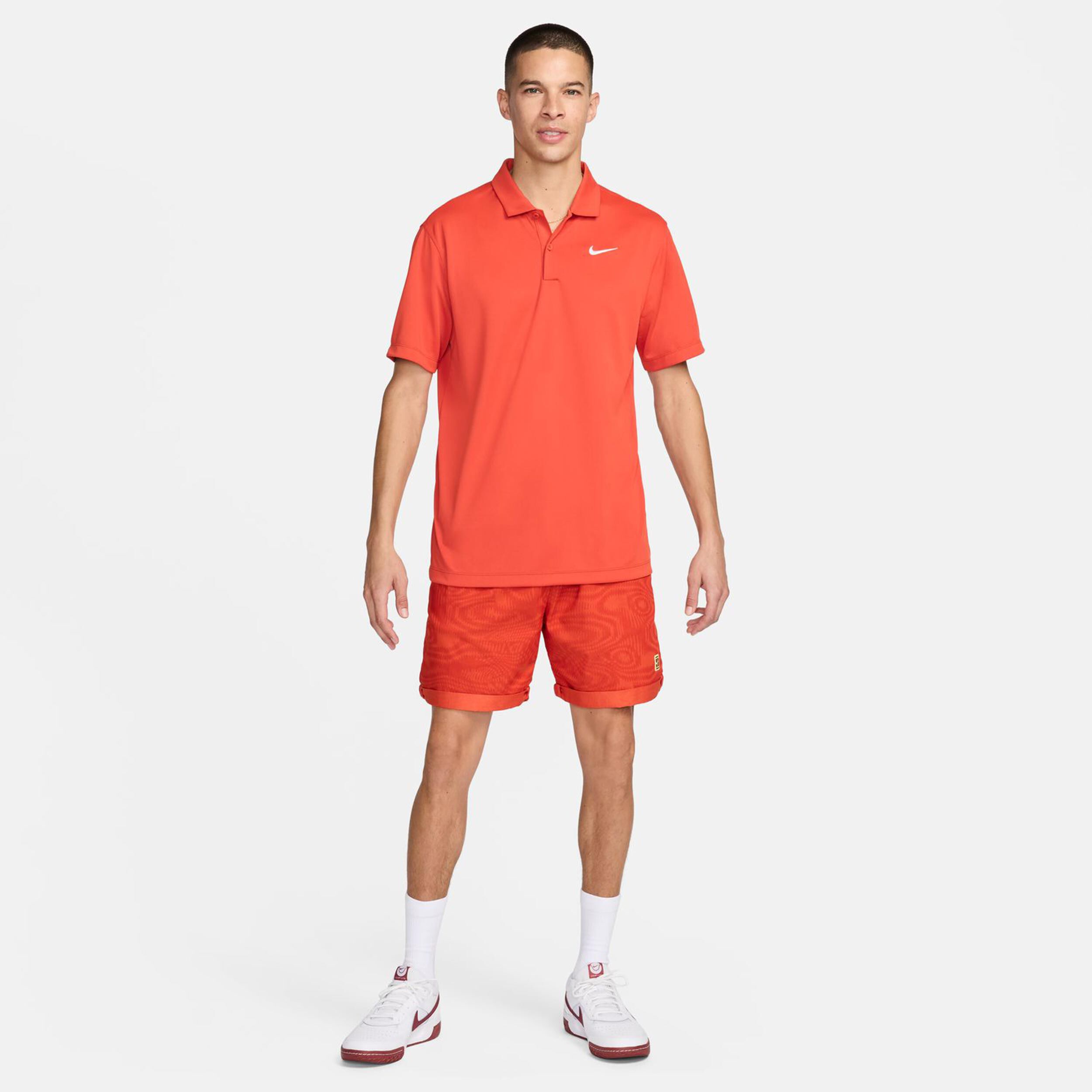 Dri-Fit Court Victory Solid Polo Herren - Rost