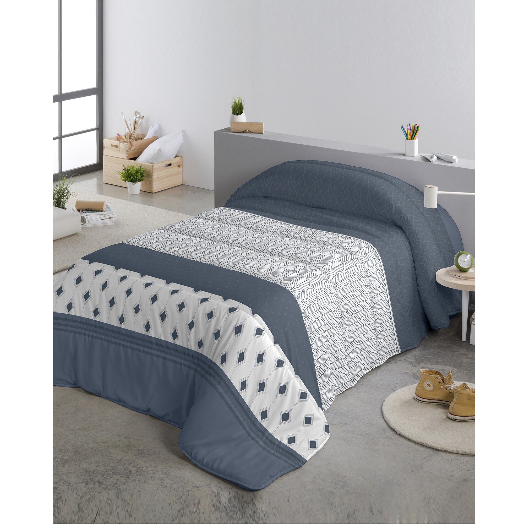Couette microfibre rayures de motifs 200 g/m²