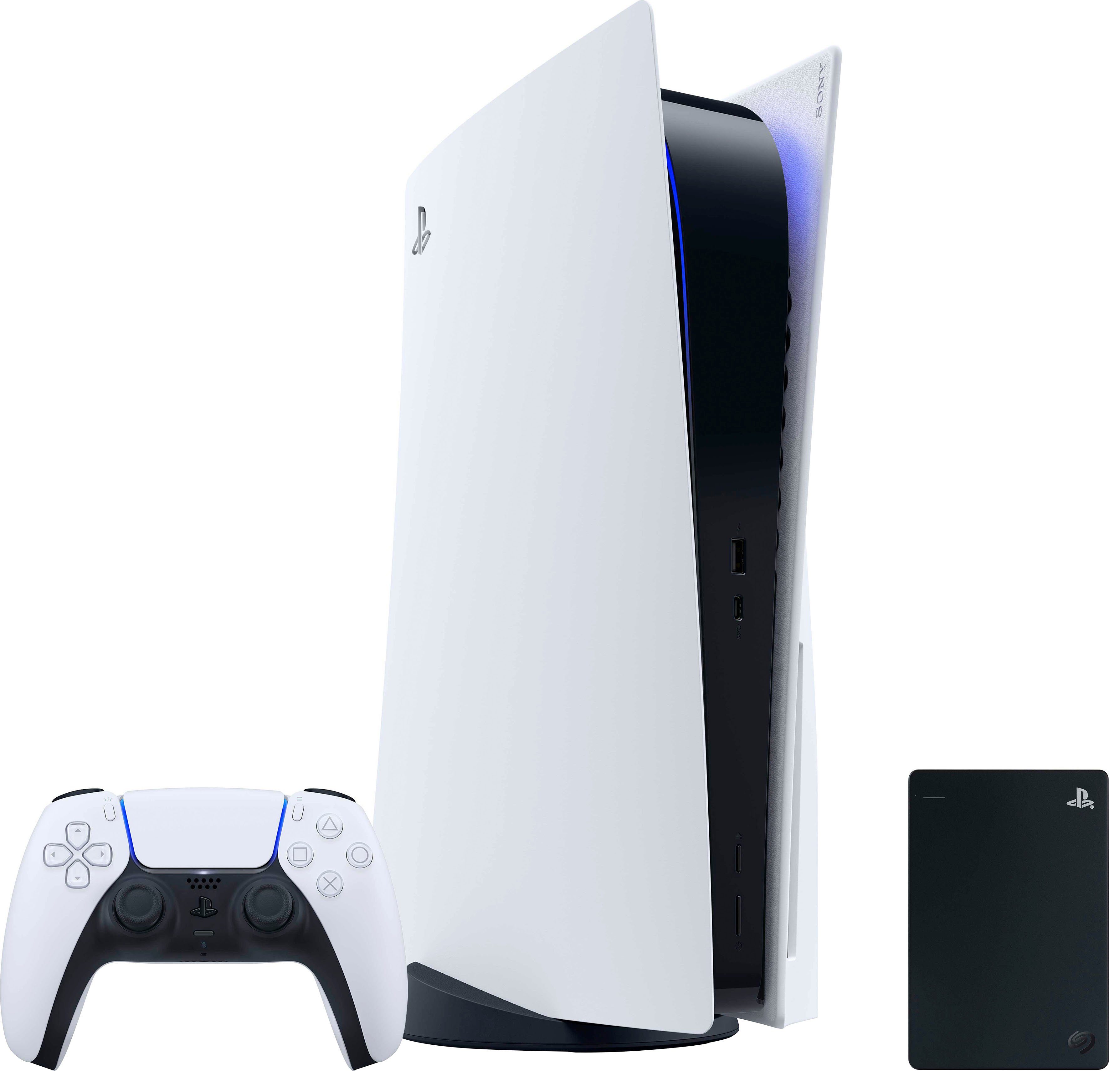 Seagate Game Drive für PS4/PS5 4TB externe HDD-Festplatte (4 TB) 5.0 Gbps (USB 3.0) / 480 Mbps (USB 2.0) MB/S Lesegeschwindigkeit