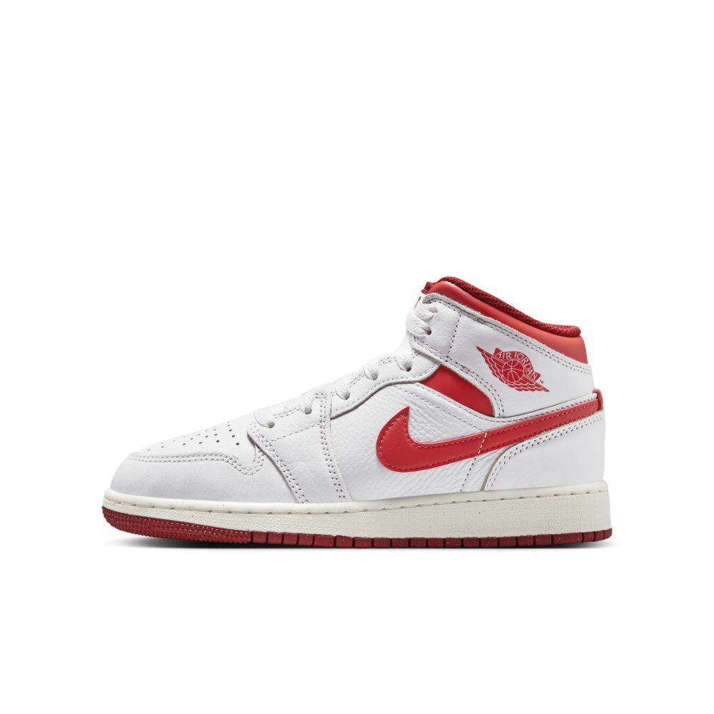 NIKE JORDAN 1 Mid SE GS FJ3464-160 / weiss