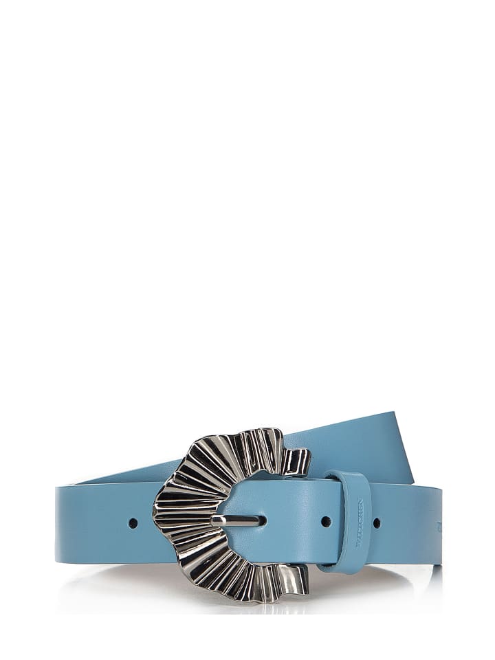 Wittchen Leather belt in Blue günstig kaufen