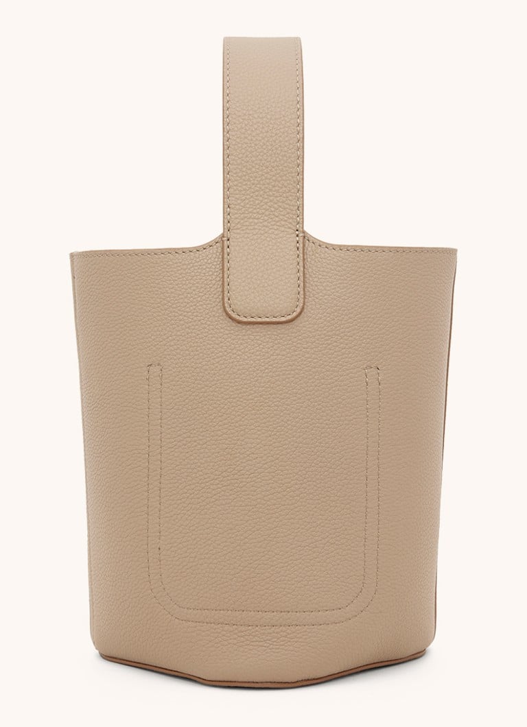 Borsa a tracolla LOEWE Pebble Bucket Mini in pelle di vitello