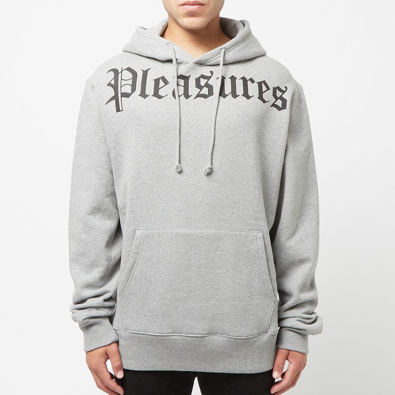 Pleasures Pub Hoodie heather grey