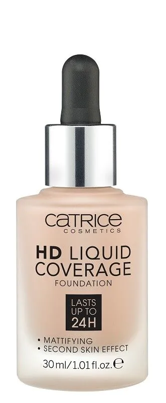 Catrice HD течни пудер за покривање 040 топло беж течни пудер за лице