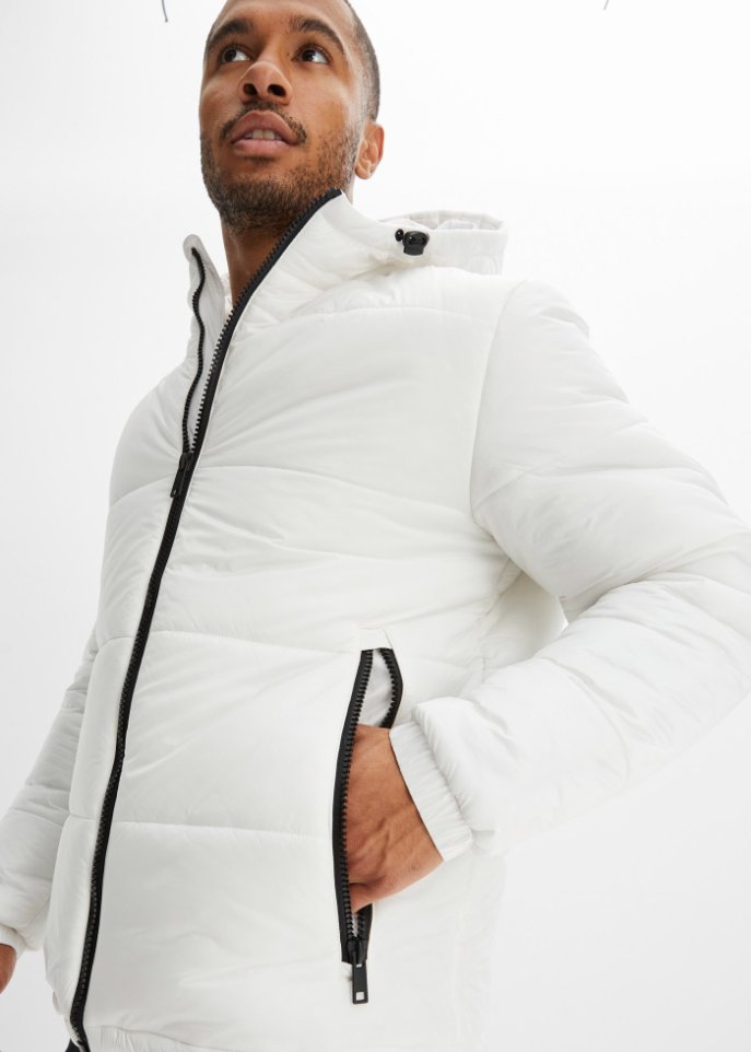 Steppjacke mit Kapuze