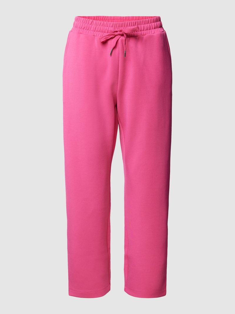 Sweatpants mit Eingrifftaschen in pink