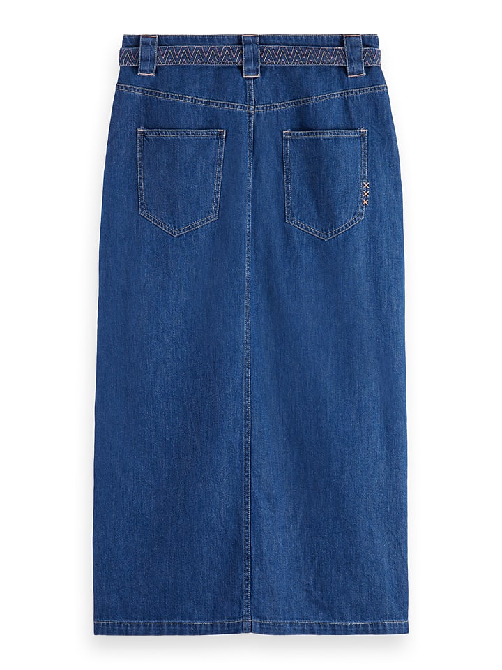 Scotch & Soda Jeansrock in Blau günstig kaufen