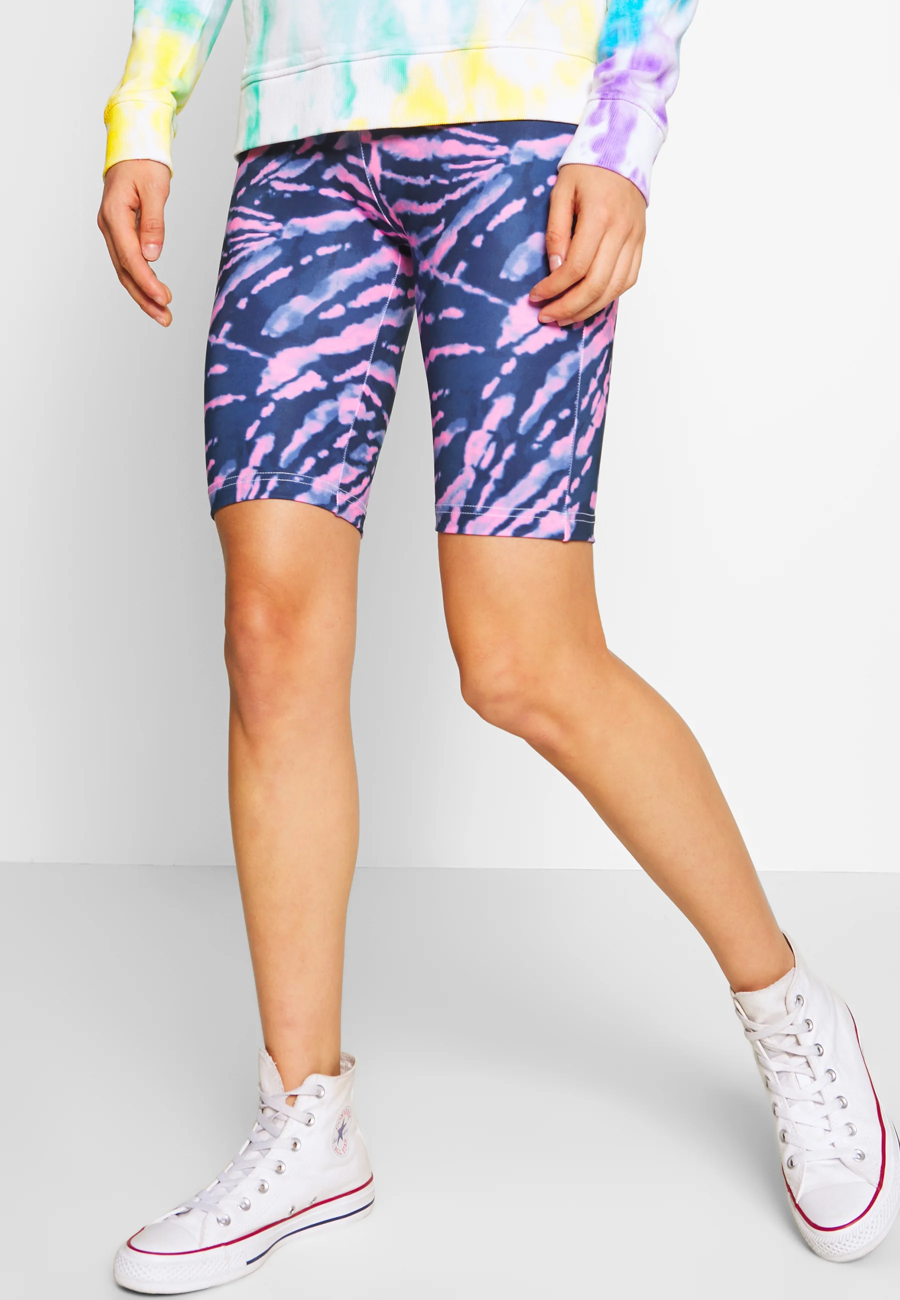 Pantalones cortos de ciclismo Urban Classics para mujer TIE DYE